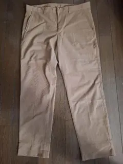 MUJI コーデュロイベージュパンツ