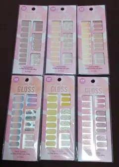 DASHING DIVA GLOSS ネイルシール 6点