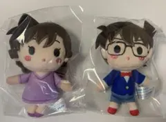 コナン くじ メモリアルカット ぬいぐるみマスコット コナン 蘭