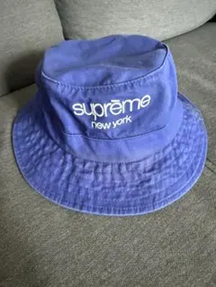 フ*ネ様 SUPREME バケットハット オレンジ S/M ステッカー2枚付き