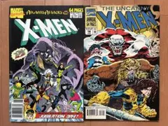 Uncanny X-Men #444-446, 456 アメコミ リーフ - メルカリ