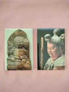 仏像と鬼のマスク マグネット 2枚セット - メルカリ