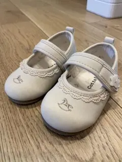 ベビーシューズ オケージョンシューズ　13.0 クリーム色