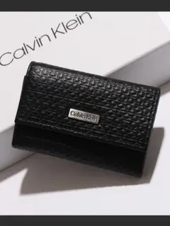 【Calvin Klein/カルバンクライン】ワンポイント レザーキーケースのサムネイル