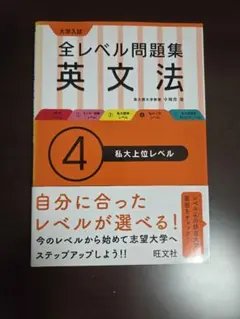 大学入試 全レベル問題集 英文法 4 私大上位レベル