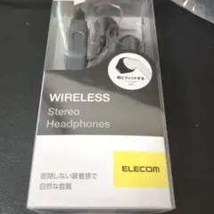 エレコム ワイヤレスイヤホン LBT-F10IBK ブラック Bluetoothのサムネイル