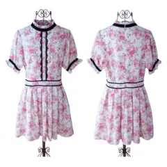 Emiria wiz　花柄クラシカルワンピース　Sのサムネイル