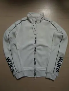 WJKG】ストレッチフルジップジャケット ホワイト L | Mercari