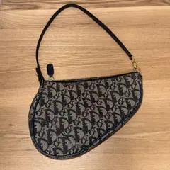 Christian Dior サドルポーチ バッグ トロッター ヴィンテージレア