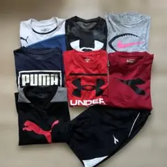 150センチ　まとめ売り8点　Tシャツ等　PUMA アンダーアーマー