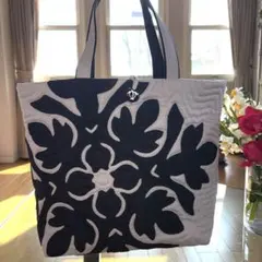 ハワイアンキルトトートバッグ