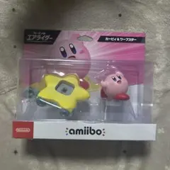 【新品未開封】amiibo カービィ&ワープスターカービィのエアライダーシリーズ