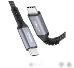 【新品】USB-Cケーブル 1m iPhone16 15 急速充電 PD 60W