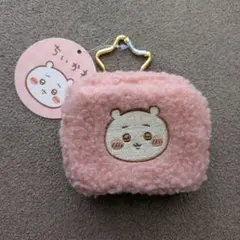 ちいかわ カラビナつきもこもこポーチ