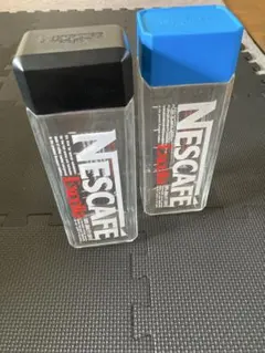 NESCAFE Excella ガラスボトル 2個セット　昭和レトロのサムネイル