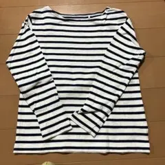ボーダー柄 長袖カットソー 130