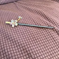 多色花デザインのかんざし