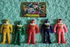 超力戦隊オーレンジャー ミニフィギュア 5体セットのサムネイル