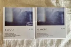 2個　UF-003　&WOLF　Nオーガニック UV リキッドファンデーション