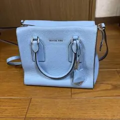 MICHAEL KORS ライトブルー ハンドバッグ❗️
