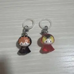 ハイキュー めじるしアクセサリー 孤爪研磨 日向翔陽 2点セット