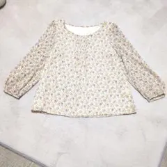 花柄ブラウス　M　小さめのサムネイル