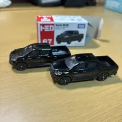 トミカ No.67 トヨタ ハイラックス2台セット 箱あり 1つ