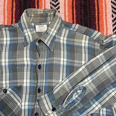 60s sears マチネル ヘビーネルシャツ チェックシャツ