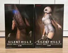 サイレントヒル2 フィギュア バブルヘッドナース＆レッドピラミッドシング