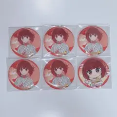 推しの子　有馬かな　極楽湯　缶バッジ　6個セット