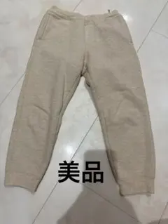 UNIQLO ベージュ スウェットパンツ 120