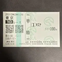 2026年最新】キズナ 馬券の人気アイテム - メルカリ