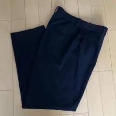 ユニクロ　スマートアンクルパンツ　ネイビー　Mサイズ