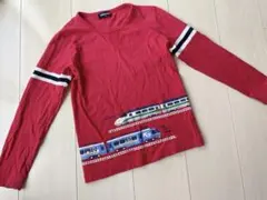 クレードスコープ　男の子　電車　サイズ120 長袖