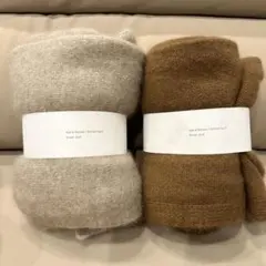 Brand:HUE ウール＆ラクーン ニットスカーフ【新品未使用】のサムネイル