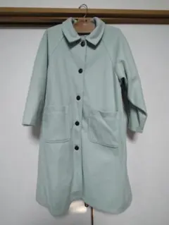 Samansa Mos2 ミントグリーン ロングコート