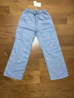 TOMMY HILFIGER ワイドレッグパンツ 新品　キッズ160cm トミーのサムネイル