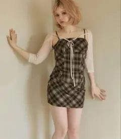 ベルシャルム Lace-up Cami Onepice×Bolero Set - メルカリ