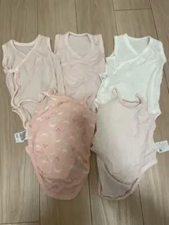 UNIQLO AIRism ベビー肌着 70cm 5点セット