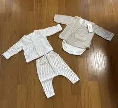 【お値下げ】【新品未使用】プチバトー 6M 67cm 3点セット