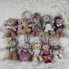 ディズニー ぬいぐるみ ダッフィー シェリーメイ ミッキーミニー23体