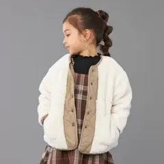 ボアジャケット フードつき