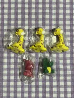 肩ズン　たべっ子どうぶつ　THE MOVIE 2　きりん　かば　わに　セット