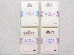 【サンリオ×ペコちゃん ミニレターセット4点】古川紙工 大人気キャラクターコラボ