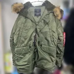 ALPHA INDUSTRIES ミリタリージャケット N3B S グリーン