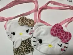 ハローキティ フェイスポシェット 2点セット