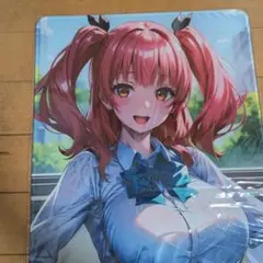 オリジナル プレイマット　制服 美少女 コスプレ 女子学生 ビキニ 巨乳