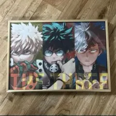 美品 僕のヒーローアカデミア ポスター 額付き ジャンプGIGA 2021秋