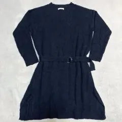 ✨chocol raffine robe✨　ニットワンピ　ミニワンピ　Vネック