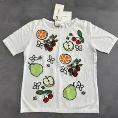 【新品】49AV.Junko Shimada フルーツ刺繍　半袖トップスのサムネイル